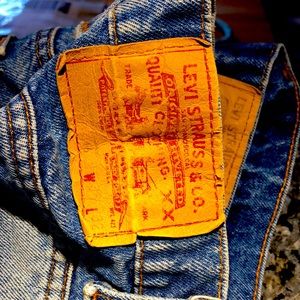 Levi’s worn jeans vintage 80s